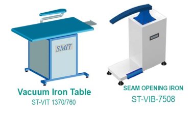 Manual Seam Opening Table With Heating System, For Ironing Clothes